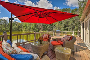 Lawrenceville Gem with Boat Dock on Private Lake!